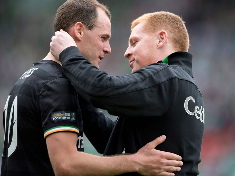 Anthony Stokes: Neil Lennon wants the striker to stay at Celtic