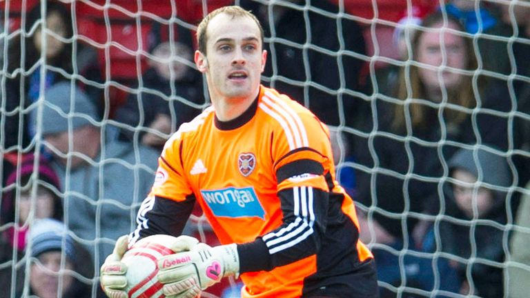 Jamie MacDonald: One of two Hearts players to take a wage cut