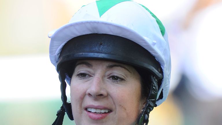 Hayley Turner: Bruised and battered after Doncaster fall