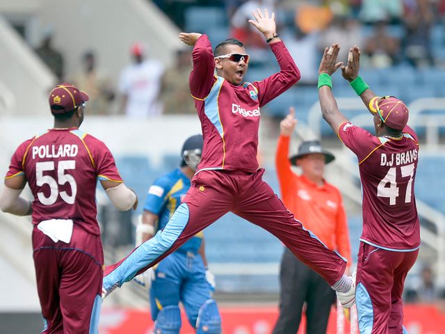 Sunil Narine: Four wickets for West Indies
