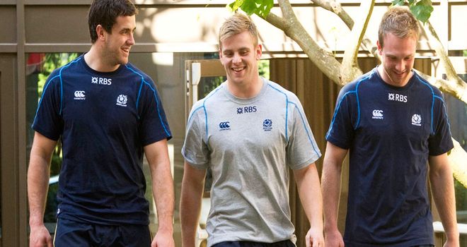 Alex Dunbar: Glasgow centre to make international debut