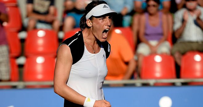 Andrea Petkovic: Beats top seed Jelena Jankovic to reach Nurnberg final