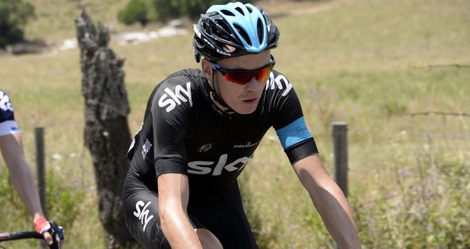 Chris Froome: Lucky day in the saddle for Tour de France favourite