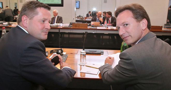 Horner attended the Testgate tribunal which saw Mercedes banned