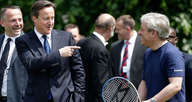 Prime Minister David Cameron: Backing LTA mission