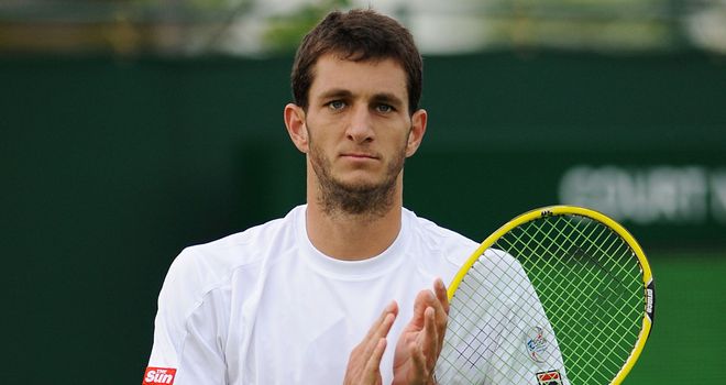 James Ward: Contested a number of calls on his way to defeat