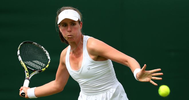 Johanna Konta: Eases into last eight of Ningbo tournament