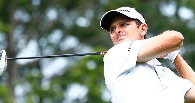 Justin Rose: Is looking to win a second consecutive major title after winning the US Open