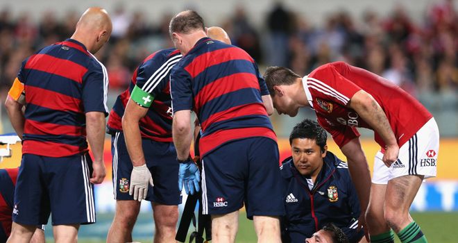 Cian Healy: Has now been ruled out the rest of the Lions tour