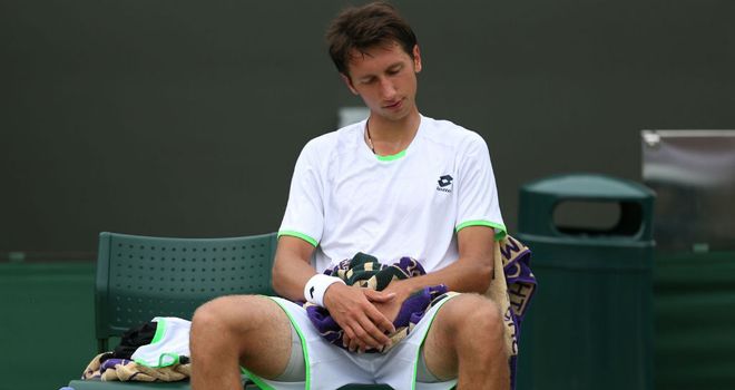 Sergiy Stakhovsky: could not back up his win over Roger Federer