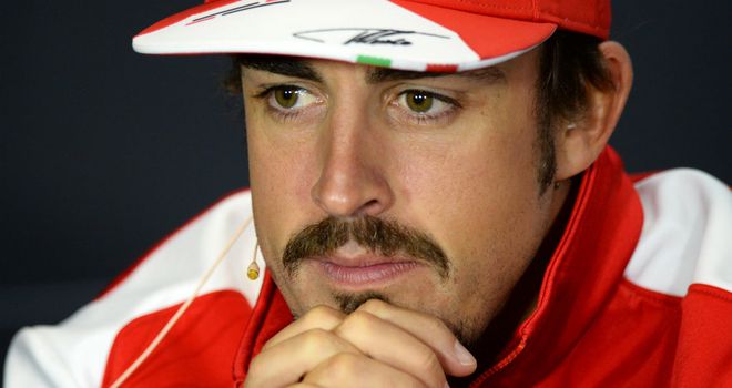 Fernando Alonso: Showed off a new look on Thursday