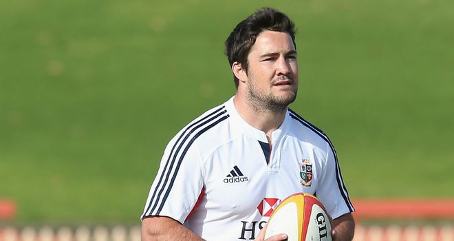 Brad Barritt has been a late call-up to the Lions' squad