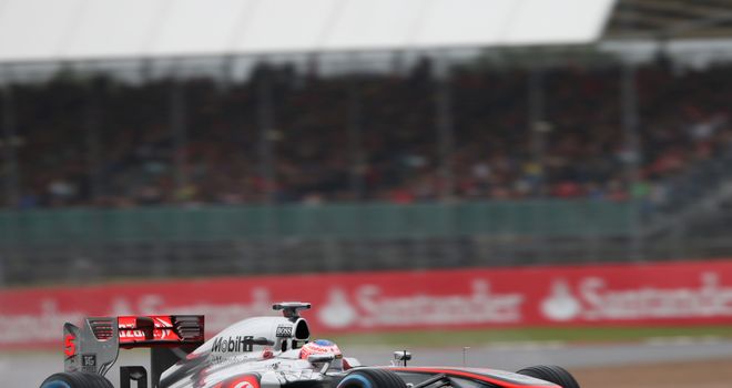 Jenson Button: Experienced another challenging day
