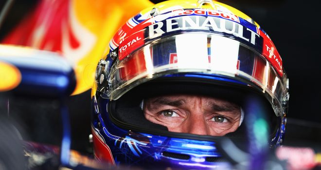 Mark Webber: P3 pacesetter