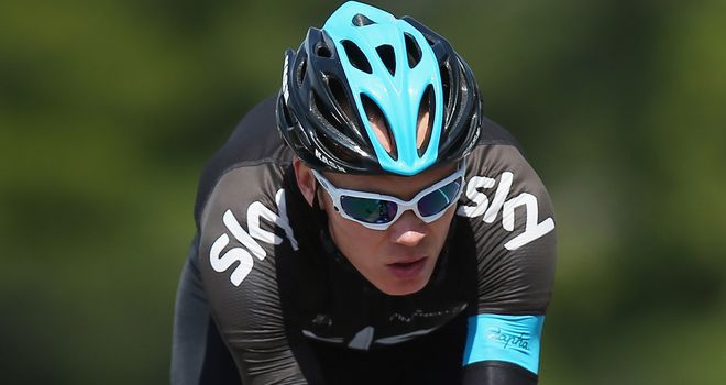 Chris Froome has been tapering his training in order to start the Tour fresh