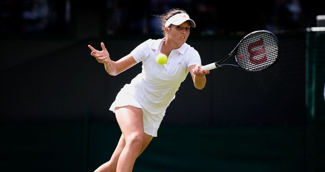 Laura Robson: Through to the second round of Wimbledon
