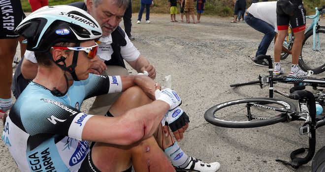 Tony Martin: German rider fighting through the pain barrier