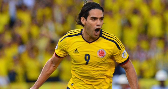 Radamel Falcao: Colombia striker recovering from knee injury