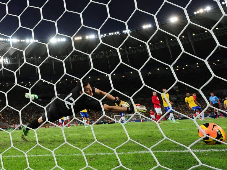 Julio Cesar: Started for Brazil against England