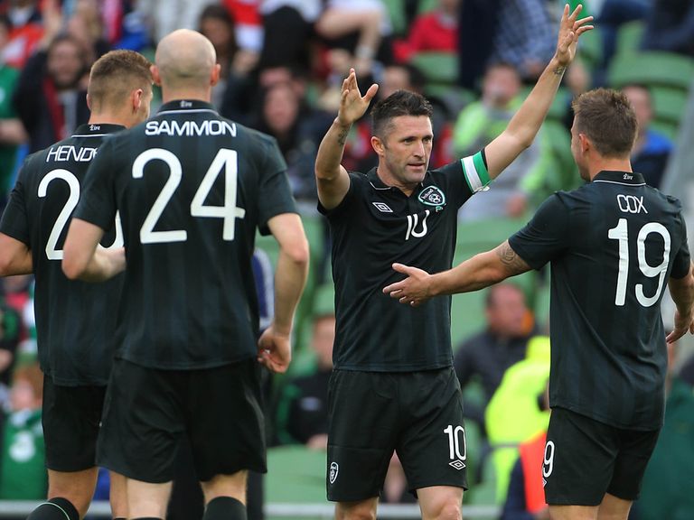 Robbie Keane: Set to win his 126th cap on Friday night