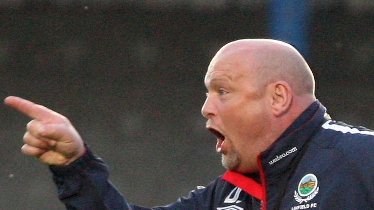 David Jeffery: His Linfield side are into the next round