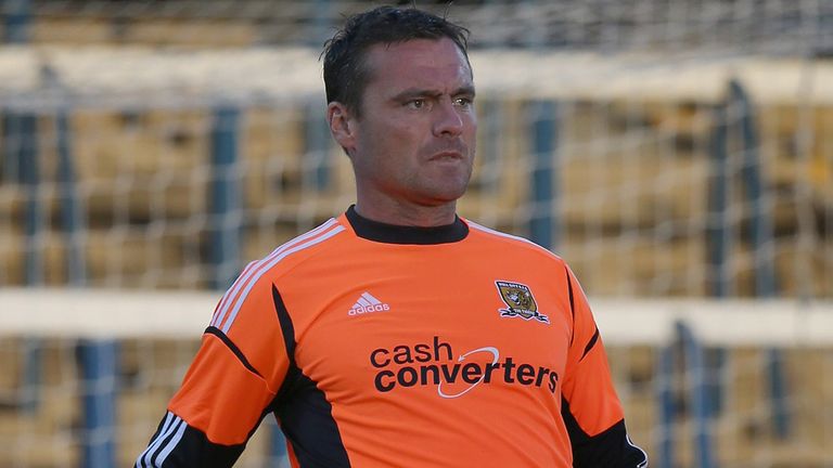 Steve Harper: Hull keeper was back at Newcastle on Tuesday