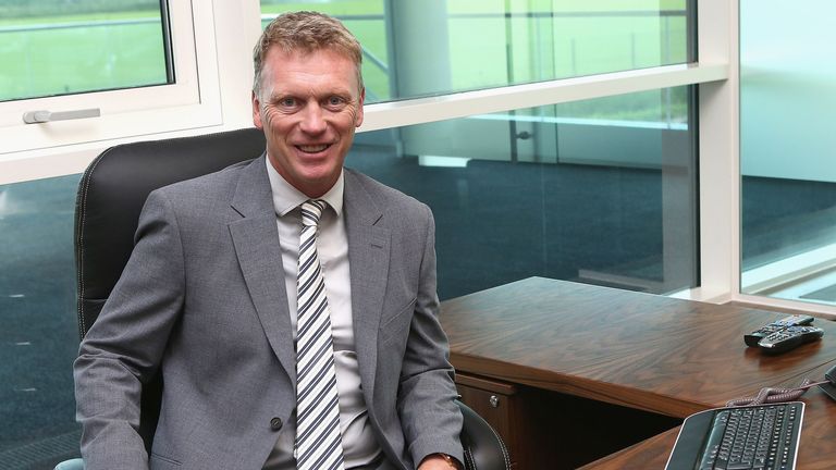 David Moyes: New Manchester United boss starts work at Carrington