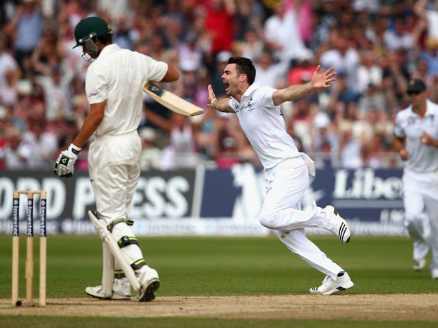 Anderson's 10 wickets sealed victory for England