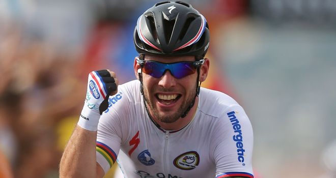 Mark Cavendish claimed his first win of this year's race