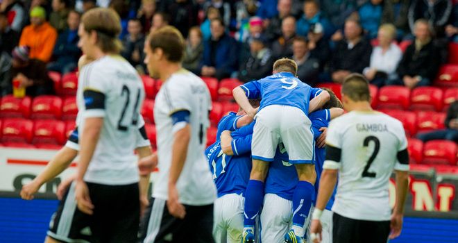 Frazer Wright: On target for St Johnstone in victory over Rosenborg