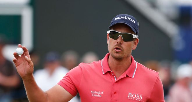 Stenson: sits seven strokes behind Woods ahead of final round at Firestone