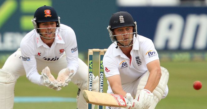 Jonathan Trott: Scored 79 against Essex on Tuesday