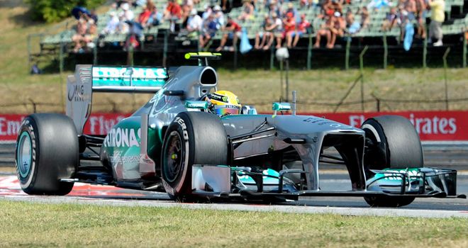 Lewis Hamilton: Claimed his first win for Mercedes in Hungary in 2013