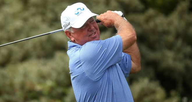 Mark O'Meara: Five birdies and an eagle in first round at Muirfield
