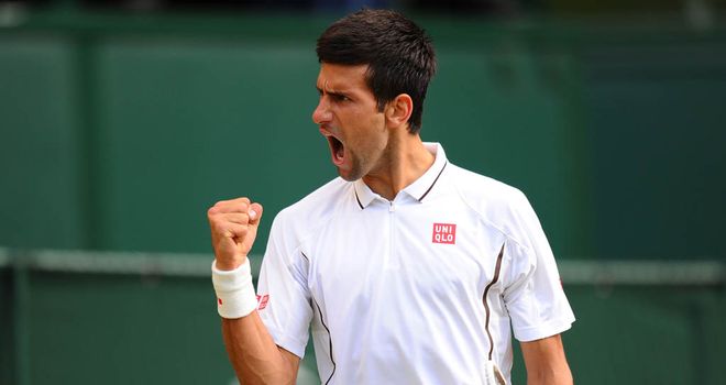 Novak Djokovic will play Tomas Berdych in the last eight