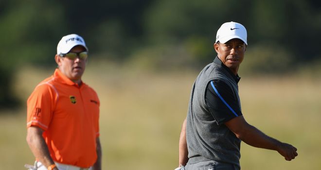 Tiger Woods will start the final round two shots behind leader Lee Westwood