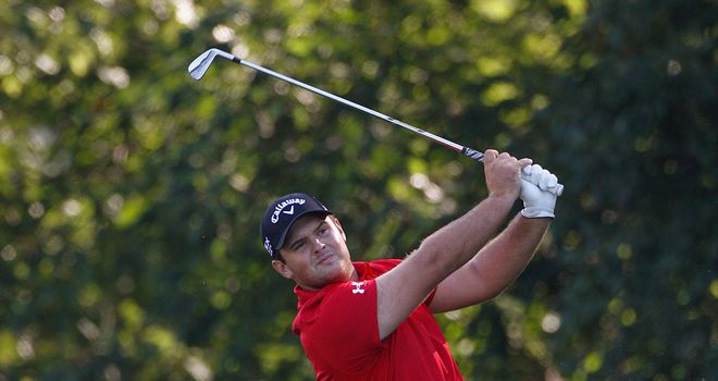 Patrick Reed: Halfway leader at Wyndham Championship