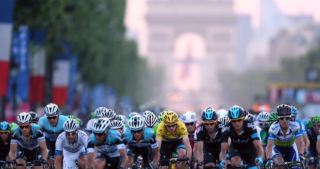 Team Sky made their mark in Paris