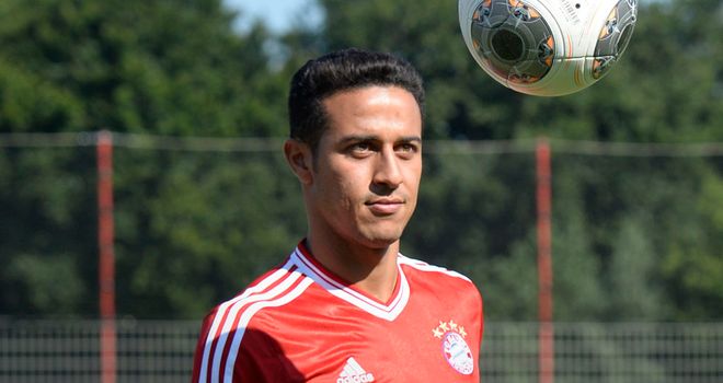 Thiago Alcantara: Had been linked with move to Manchester United