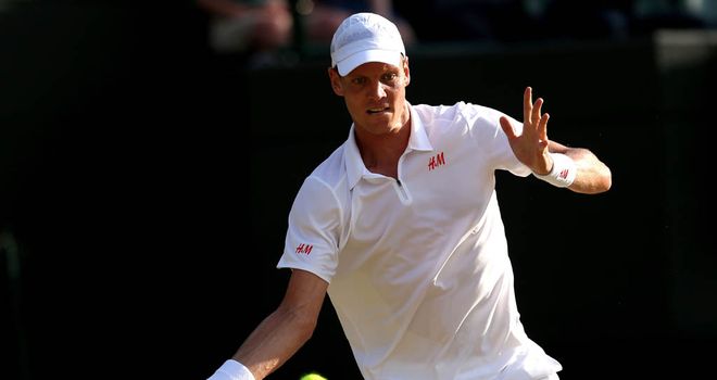 Tomas Berdych: Eased back into action after Wimbledon exploits
