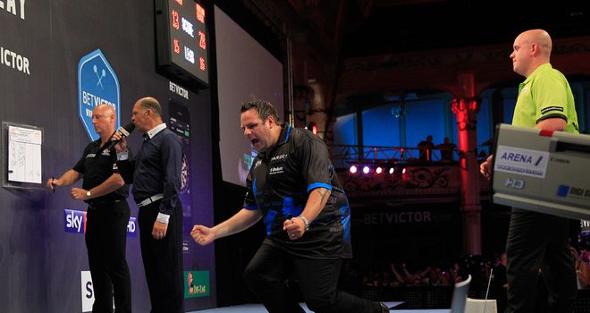 Adrian Lewis: famous win over Van Gerwen