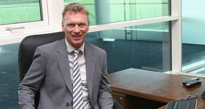 David Moyes: New Manchester United boss starts work at Carrington