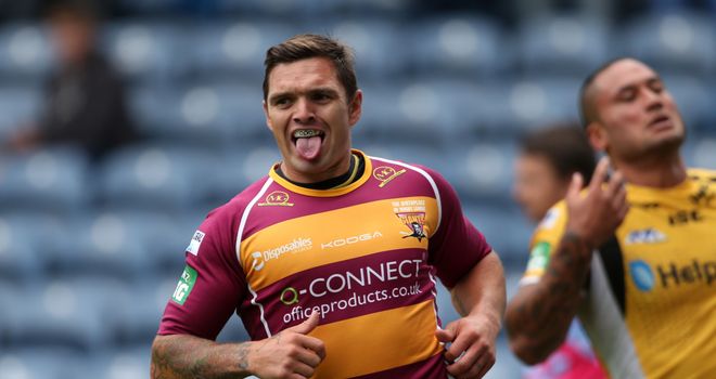 Danny Brough: Will play a pivotal role for Scotland in the Rugby League World Cup