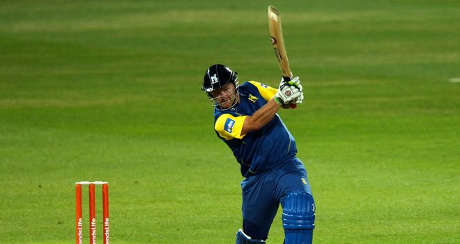 Darren Maddy: Made a useful 65 for Warwickshire at Trent Bridge