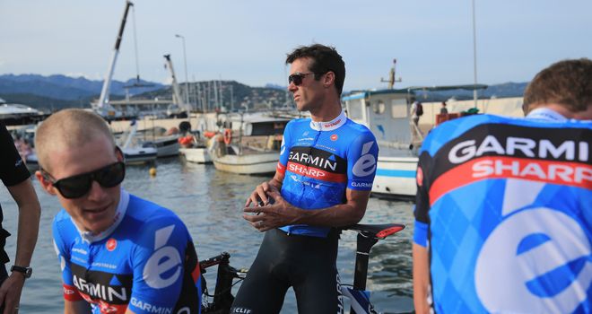 David Millar: His Garmin-Sharp squad finished sixth in the team time trial