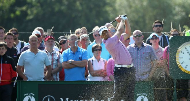 Sergio Garcia: Spirits lifted by a 68 on Saturday