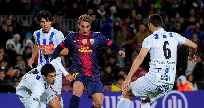 Gerard Deulofeu: Barcelona youngster has joined Everton on loan for the season