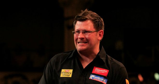 James Wade: First round winner in Blackpool