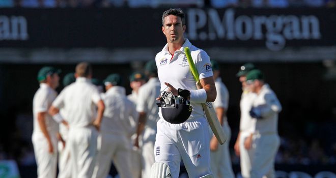 Kevin Pietersen: Struggling with a calf injury