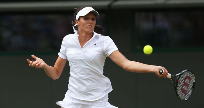 Laura Robson: Admitted that she missed her chances against Kaia Kanepi